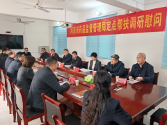 河南省药品监视办理局赴邓州市张楼乡老君村开